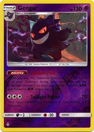Unbroken Bonds Gengar #70/214 reverse holo